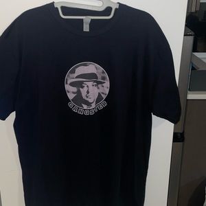 Vintage Gangster Black Graphic Tee (unisex)